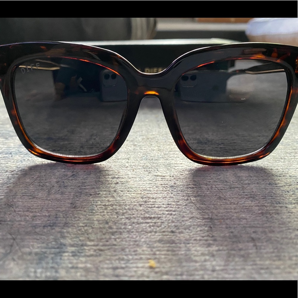 Diff Bella Tortoise Sunglasses